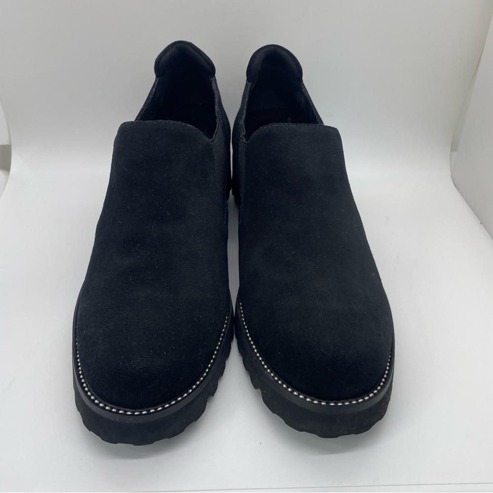 Vaneli Black Suede Women's Shoes